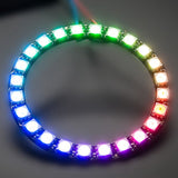 24 Bit WS2812 5050 RGB LED Built-in Full Color Driving Lights Circular Neo Pixel Ring