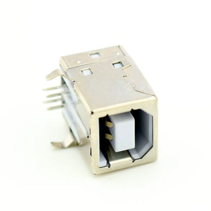 USB 2.0 Type B Female Jack 4 Pin 90 Degree PCB DIP Socket Connector