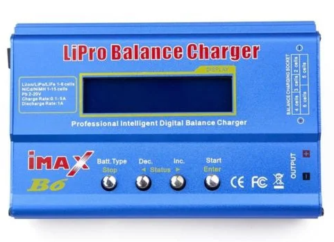IMAX B6 Professional Li-ion / Polymer Balance Charger / Discharger 80W 6A 1-6 Cells Battery Charger