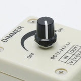 Adjustable Dimmer Switch For Single LED Strip 12V-24V 8A
