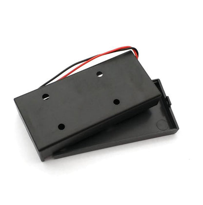 2 x 18650 3.7v battery holder with cover and On/Off Switch