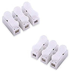 3 Way Push Fit Connector Terminals | Quick Push Type Lock Electric Wire Connectors for Cable