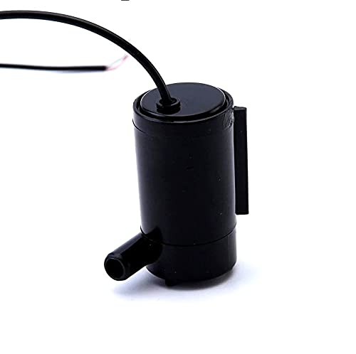 Micro Submersible Pump Mini water pump Dc 6v to 9v (Black)