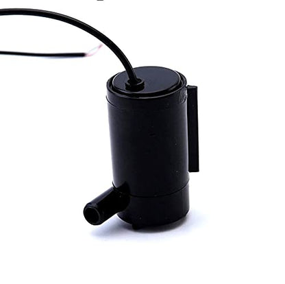 Micro Submersible Pump Mini water pump Dc 6v to 9v (Black)