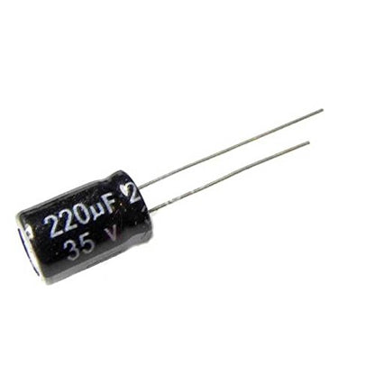 220uF 35V  Electrolytic Capacitor