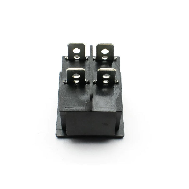 KCD4 YELLOW 250V 16A DPST ON-OFF 4 Pin Rocker Switch