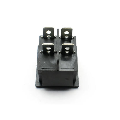KCD4 YELLOW 250V 16A DPST ON-OFF 4 Pin Rocker Switch