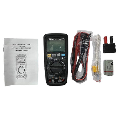 Metravi 901-IV TRMS Compact Digital Multimeter with Analogue Barograph & Double Insulation