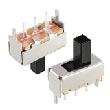 Slide Switch 3 Pin 2 Position SPDT Vertical Slide Switch (1 Pc) 12x4 mm
