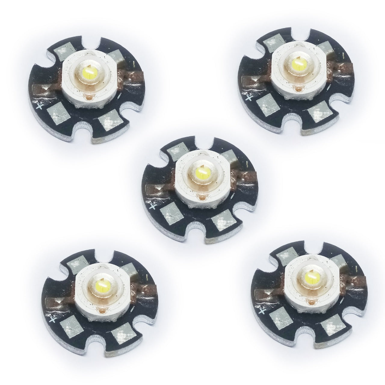 3W SMD LED White with Heat Sink High Power Bead Chips Bulb