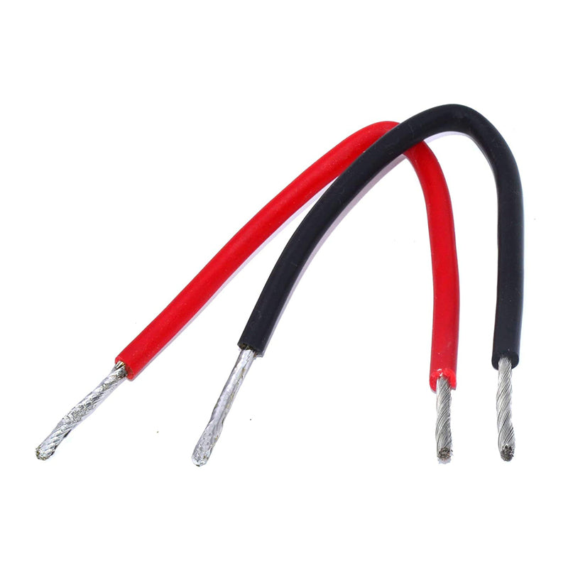 T Plug Male Connector 15cm 14AWG Silicone Wire Cable