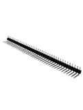 40x1 Right Angle Male Berg Strip Header Pin 2.54mm Single Row (Pack of 1)