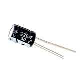 220uF 50V Electrolytic Capacitor