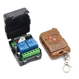 12V 10A 2 CHANNEL RF Wireless Remote Control Switch Relay Module | RF remote controller | RF Transmitter + Receiver