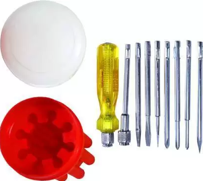 FREEMANS Long Handle Screwdriver Set (Set of 8)
