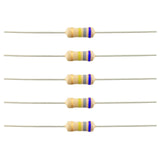 680K ohm 1/4 Watt ±5% Tolerance Carbon Film Resistor