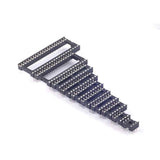 DIP IC Sockets Solder Type IC Base Electronic DIY( 6 ) Pins Module Connectors