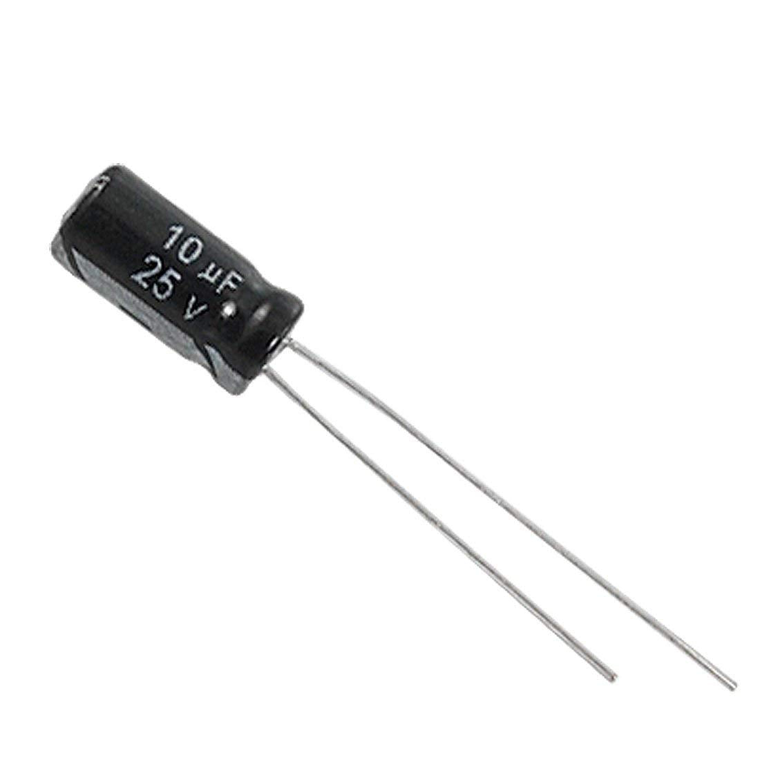 10uf 25V Electrolytic Capacitor (5X11)
