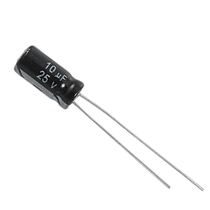 10uf 25V Electrolytic Capacitor (5X11)