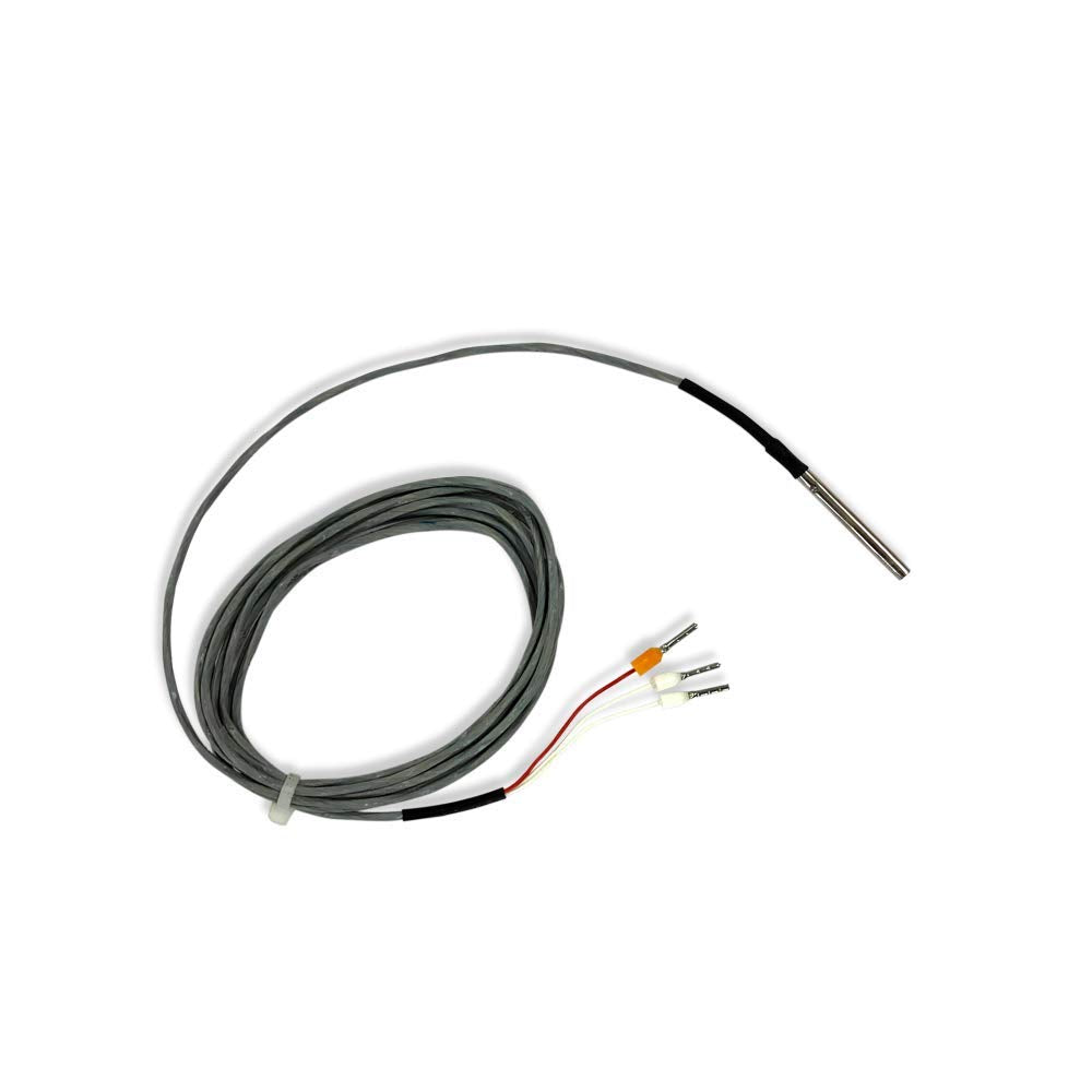 PT100 RTD Sensor 3mm 3 Wire 3 Meter Long Cable, Stainless Steel Thermocouple Sensor Probe Temperature