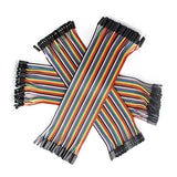 20 CM FEMALE-FEMALE JUMPER WIRE (SET OF 40)