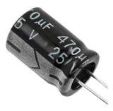 470uf 25v Electrolytic Capacitor (1 Pc)