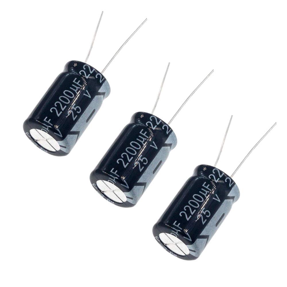 2200uF 25V Electrolytic Capacitor