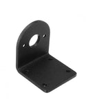 555 DC Motor Bracket Black L Shape