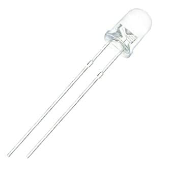 3MM White Clear LED