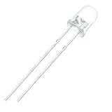 3MM White Clear LED