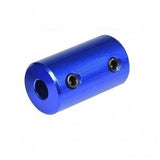 5-5mm Blue Aluminum Alloy Coupling 5x5MM for 3D Printers and CNC Machines