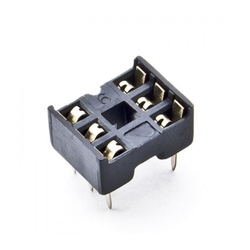6 Pin IC Base (DIP)