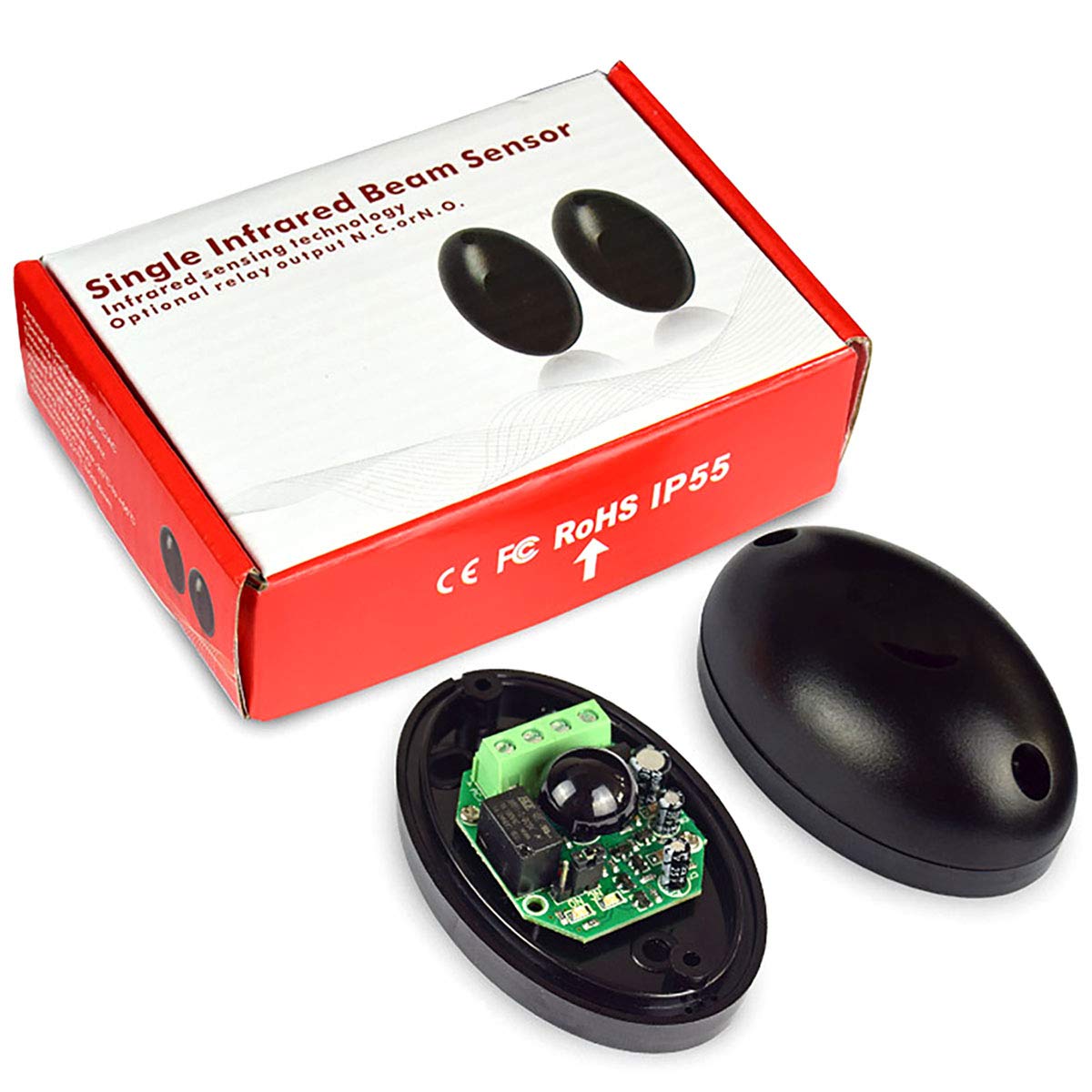 Infrared Beam Sensor, Alarm Host for Security System - 15 Meter Range