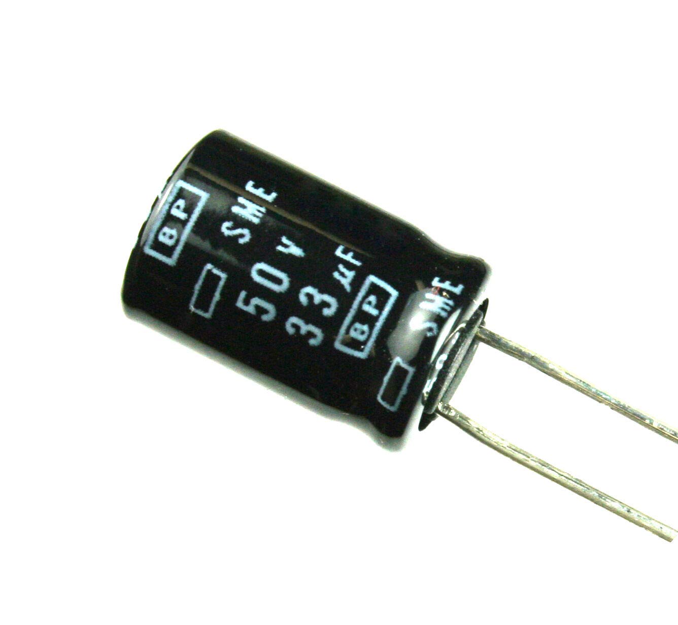 33uf 50v Electrolytic Capacitor (Pack of 1)