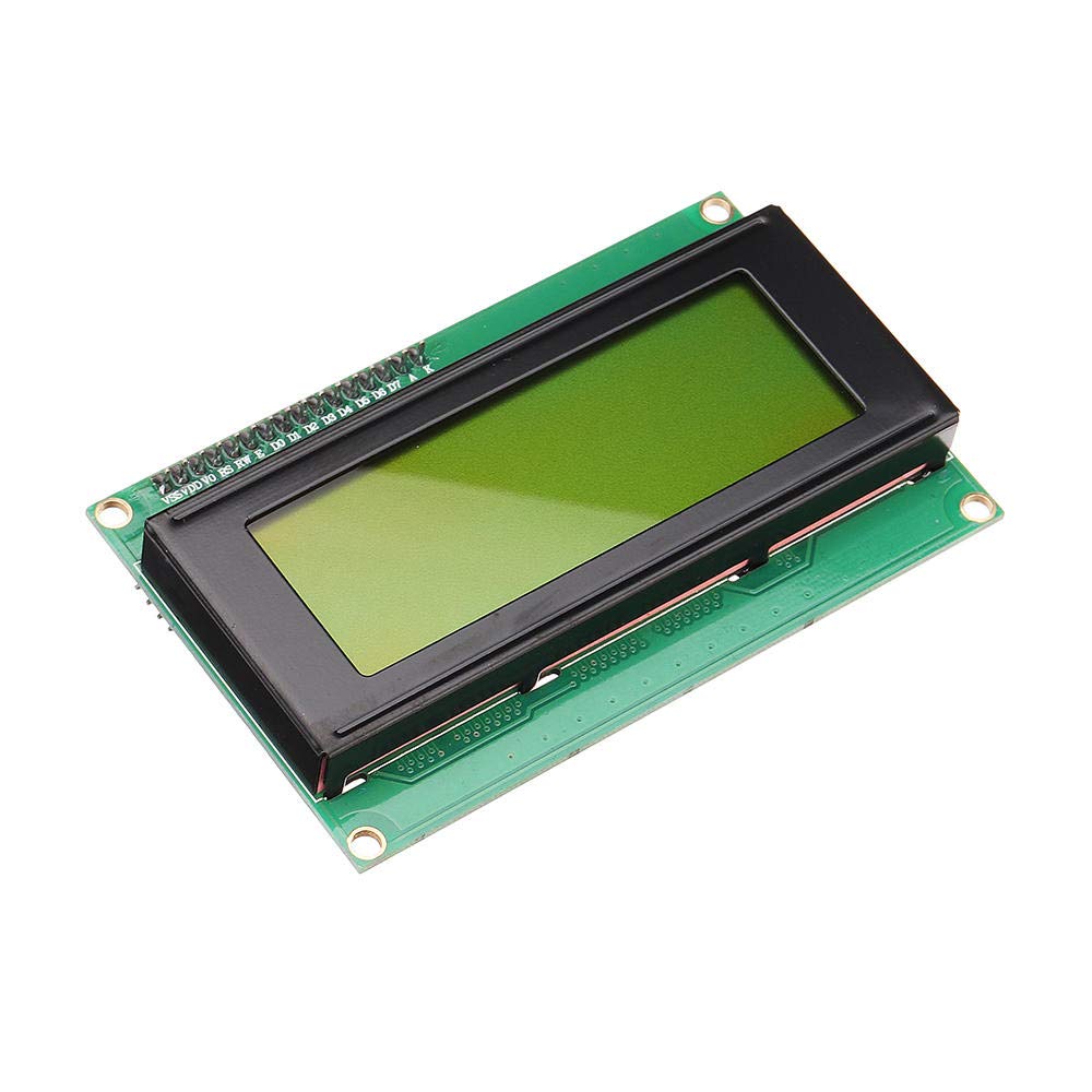 20x4 LCD 2004 Display with Yellow / Green Backlight