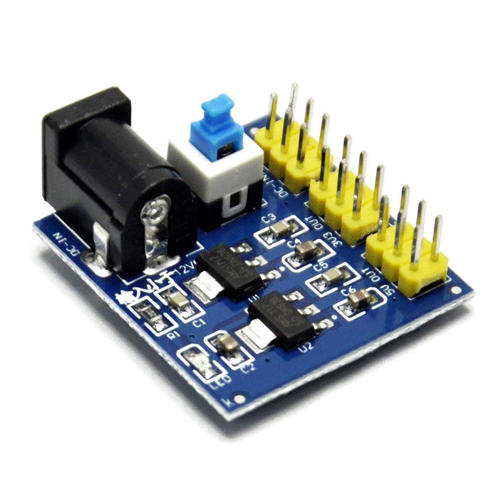 DC 12v to 3.3v, 5v & 12v Power Supply Module