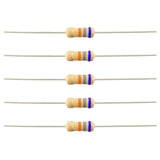68K ohm 1/4 Watt ±5% Tolerance Carbon Film Resistor