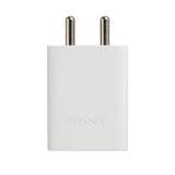 Sony Original CP-AD2M2 97713147 USB 3.0A Fast Charging 2 Port Adapter (White)
