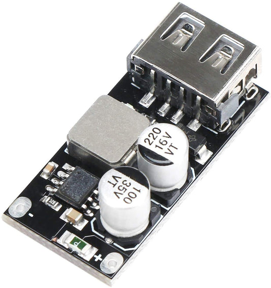 USB DC-DC BUCK CONVERTER CHARGING STEP DOWN MODULE 6-32V 9V 12V 24V TO FAST QUICK CHARGER CIRCUIT BOARD 3V 5V 12V ONE CHANNEL QC3.0 QC2.0