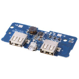 JX-887Y Dual USB 5V 2A Power Bank Charging Module / Charging Circuit Board / Step Up Boost Power Supply Module