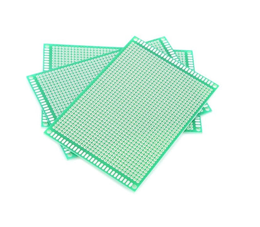 10x15 CM Single Sided Universal PCB Prototype Veroboard Green PCB Board 4x6 inch