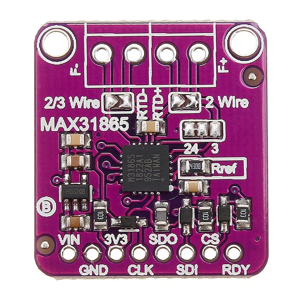 MAX31865 2/3/4 wire Platinum RTD Converter Resistance Temperature Detector Module PT100-PT1000