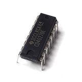 4027 / CD4027 CMOS Dual J K Master Slave Flip Flop DIP 16 IC