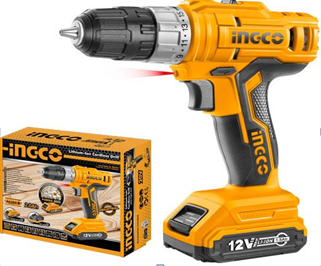 INGCO CDLI1221 12V Lithium-Ion Cordless Drill