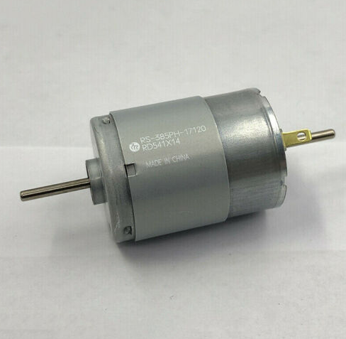 RS-385PH DC 12V-24V Large Torque Dual 2.3mm Shaft Axis Electric DC Motor