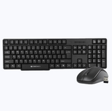 Zeb Companion 107 Keyboard and Mouse Combo with Nano Receiver Wireless Laptop Keyboard
