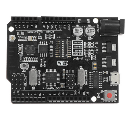 Uno + WiFi R3 AtMega328p + NodeMCU ESP8266 8mb Memory USB-TTL CH340G