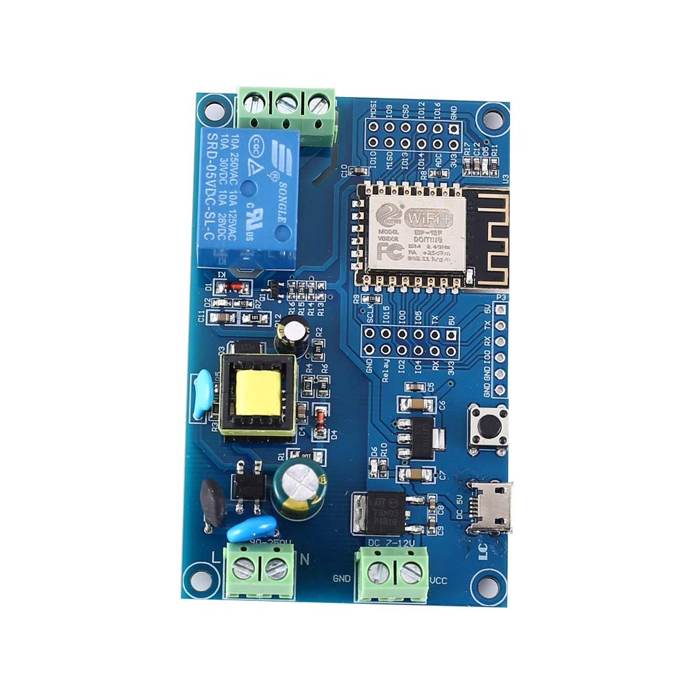 AC/DC power ESP8266 WIFI single relay ESP-12F Dev board