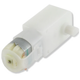 60 RPM DC BO GEAR MOTOR STRAIGHT- WHITE