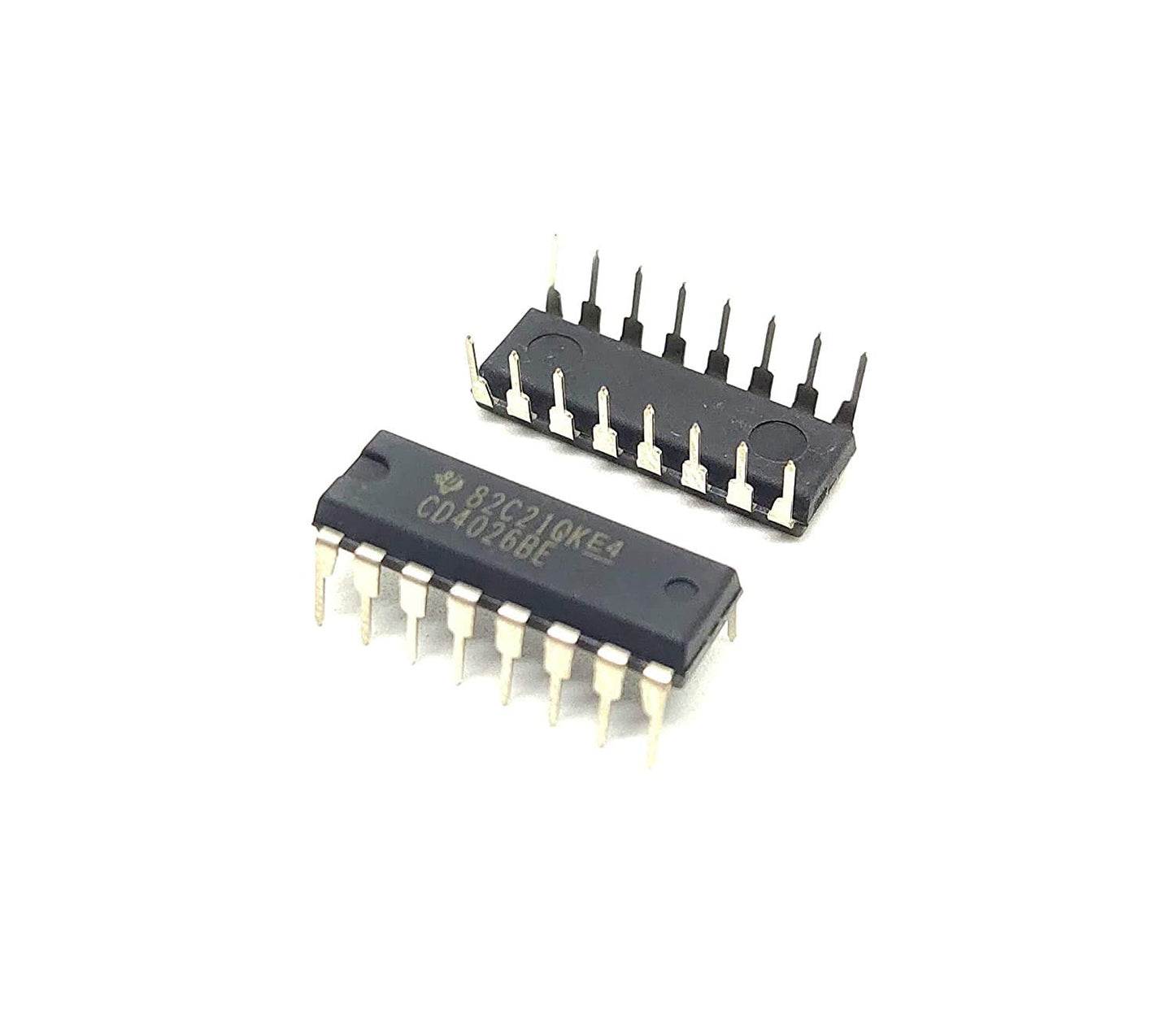 4026 / CD4026 Logic IC Decade Counter / Divider, DIP-16